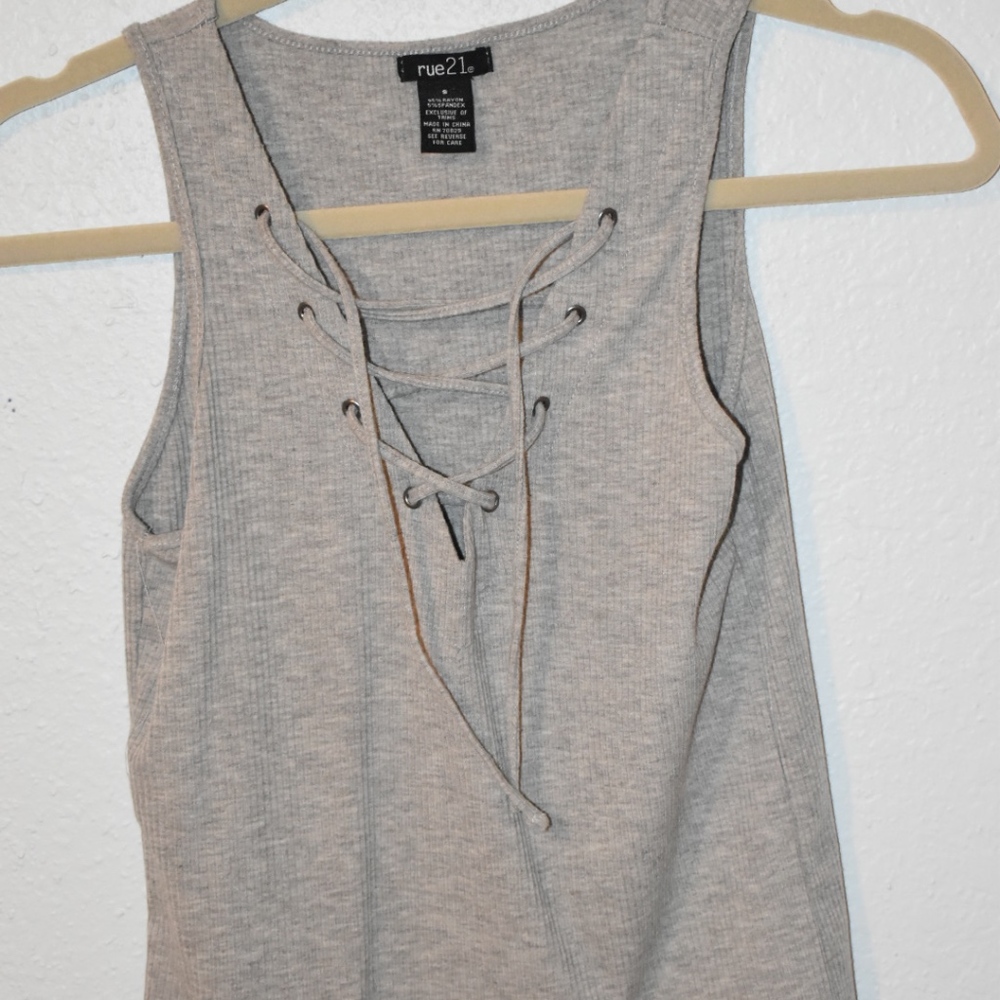Gray Tank Top